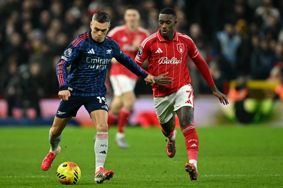 Arsenal extend EPl lead despite drawing blank at Forest