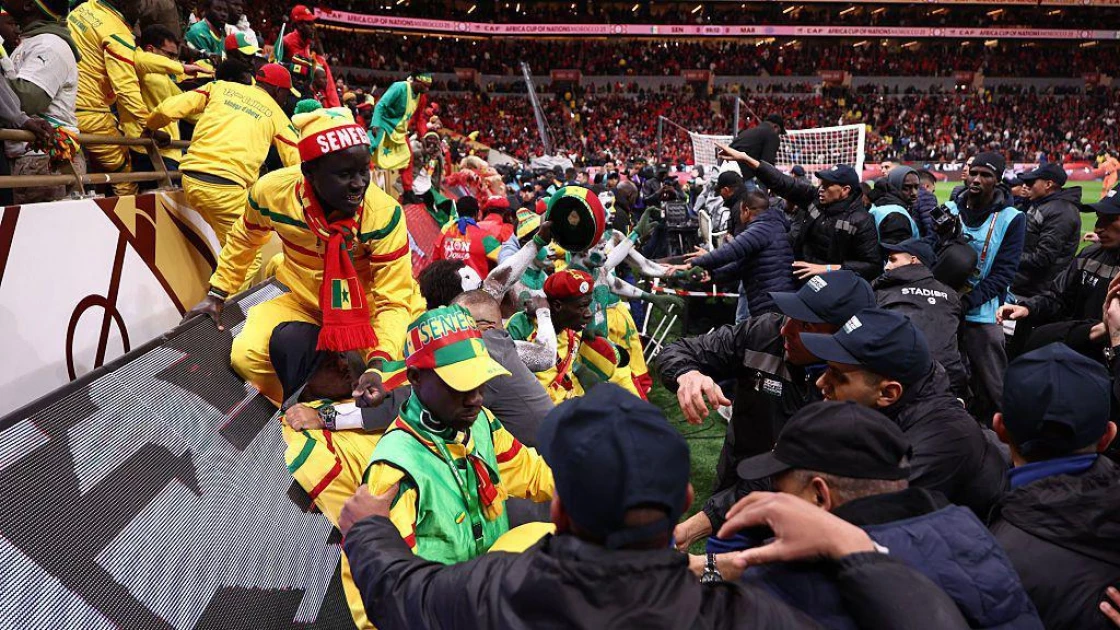CAF to take 'appropriate action' following chaotic AFCON final scenes