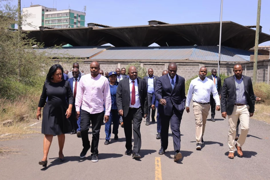 Sakaja leads multi-agency effort to improve Nairobi markets
