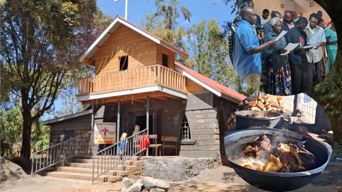 Ravine church where a bowl of soup and scripture draws addicts from drinking dens