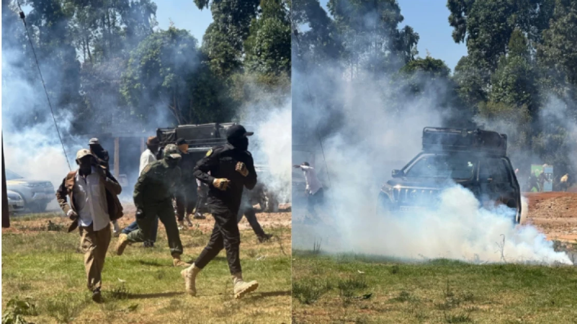 KNCHR condemns police teargassing of worshippers at Nyeri church