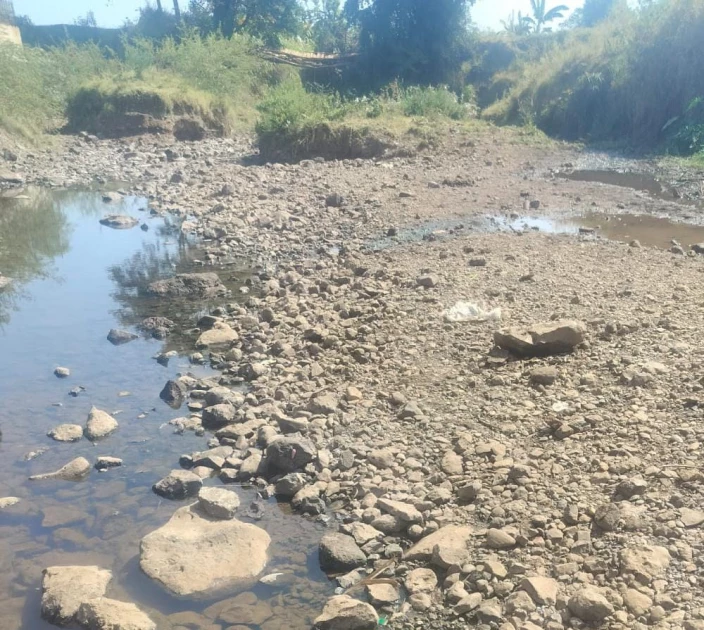 Kiumbu residents face acute water shortage as River Nyamindi dries up