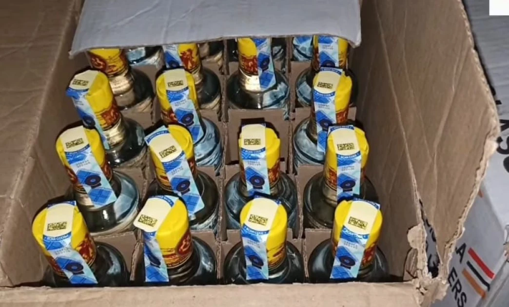   Police confiscate over 300 cartons of illicit alcohol in Kabarnet