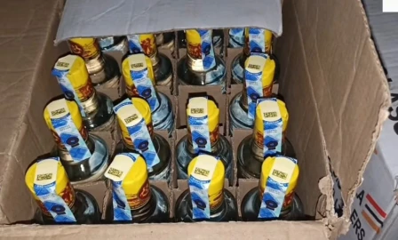   Police confiscate over 300 cartons of illicit alcohol in Kabarnet