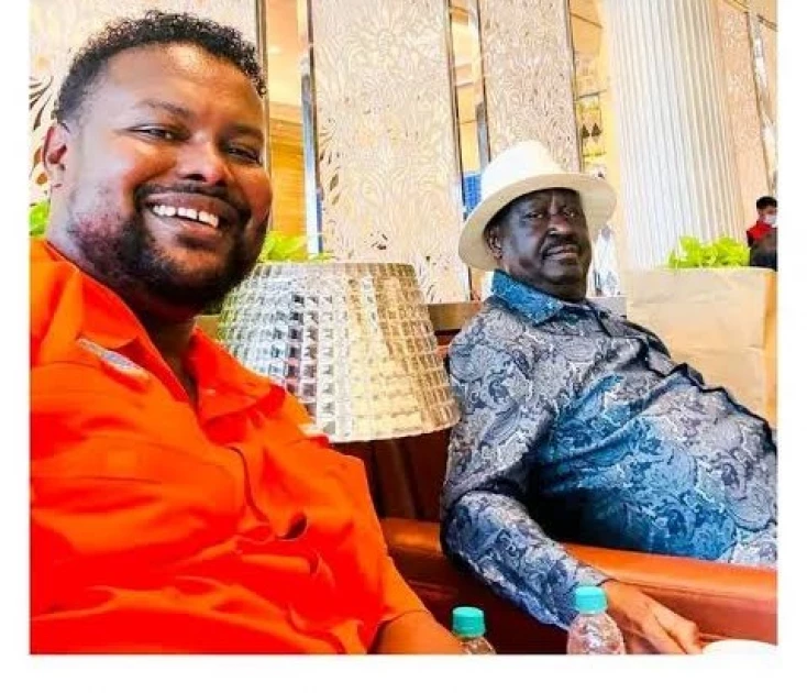 Oketch Salah: From unknown to omnipresent - Just who is this 'Raila's adopted son'?