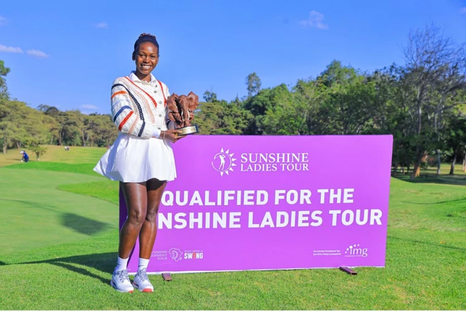 Naom Wafula set for Sunshine Ladies Tour bow