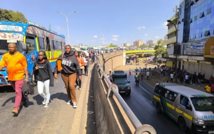Matatu strike disrupts Nairobi transport as operators air security grievances