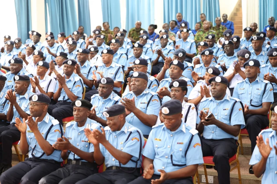 DIG Lagat opens higher training police courses at Kiganjo