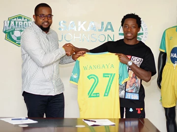 Nairobi United capture midfielder Kevin Wangaya as signing spree continues