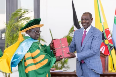 President Ruto awards charter to Bomet University