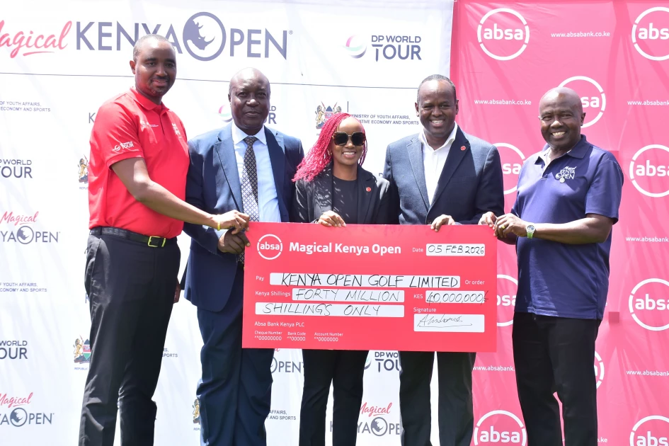 Boost as Absa pumps in Ksh65 million towards Magical Kenya Open