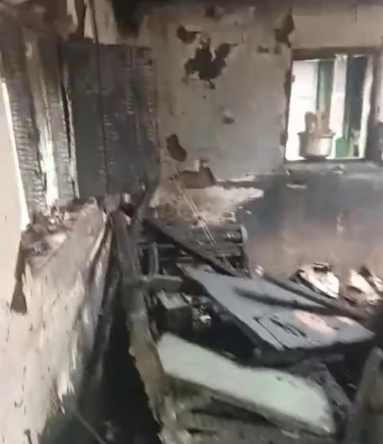 Kirinyaga family left stranded after fire razes home