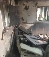 Kirinyaga family left stranded after fire razes home