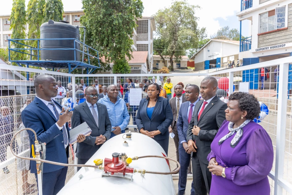 Wote Technical Training Institute switches to LPG cooking to cut deforestation, emissions