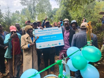 Locals move to protect endangered water springs in Southwestern Mau Block