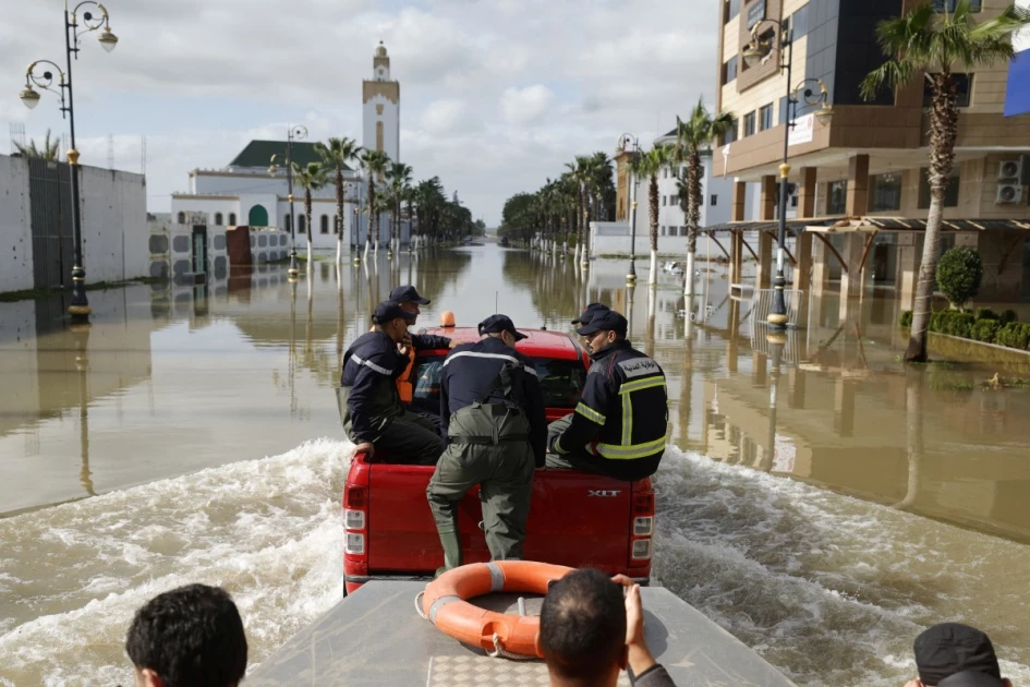 Floods wreak havoc in Morocco farmlands after severe drought
