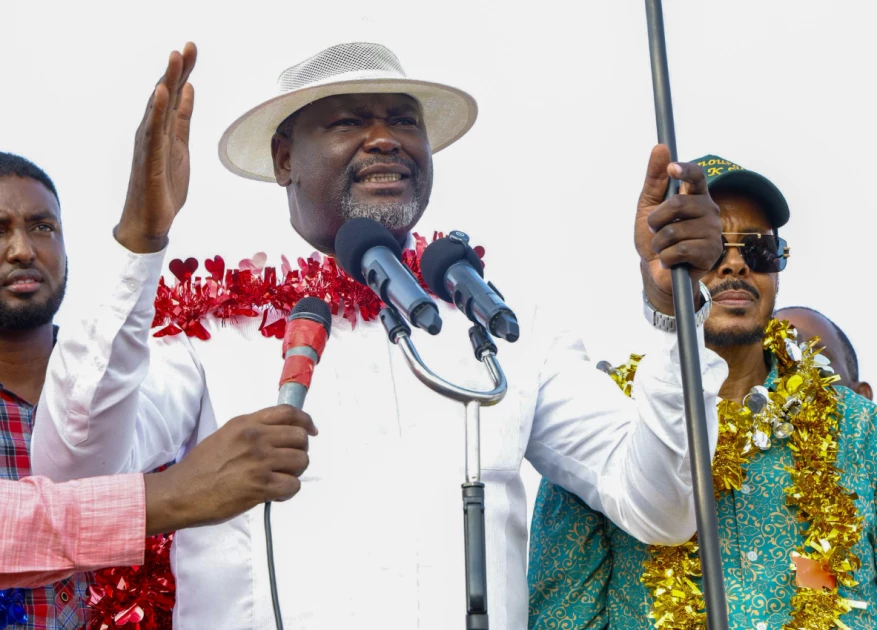 CS Ruku leads drought response, flags off relief aid in Wajir