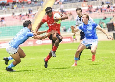 Shujaa floor Uruguay to keep perfect record at HSBC SVNS in Nairobi
