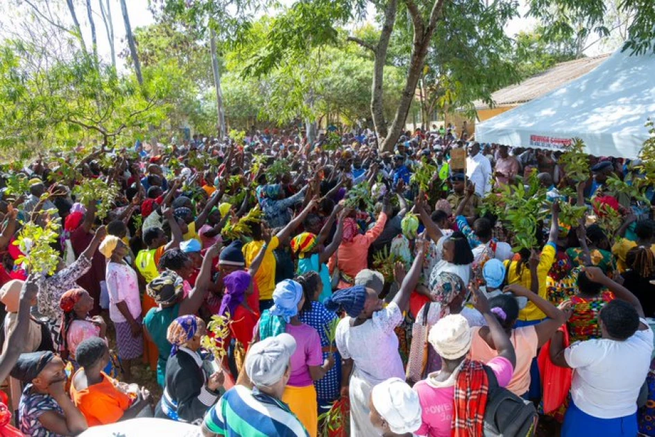 CS Ruku leads relief drive as he tours drought-hit Mbeere South