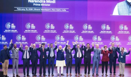 Modi's AI unity pose turns awkward for OpenAI and Anthropic executives