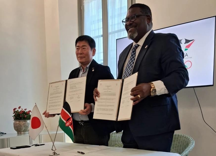 Kenya, Japan forge Olympic partnership to boost athlete development