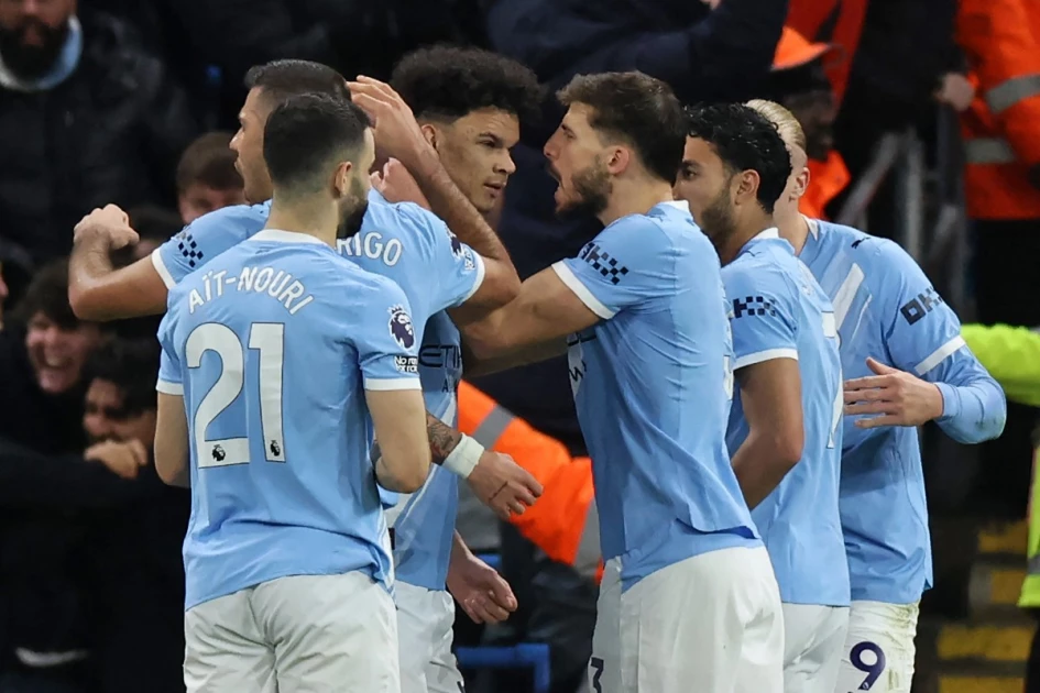 Man City close gap on Arsenal after O'Reilly sinks Newcastle
