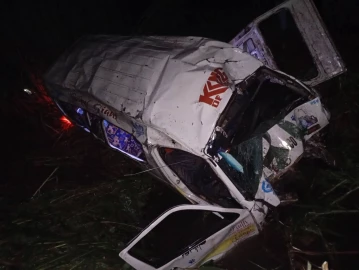 One dead, six seriously injured after matatu carrying mourners crashes into river 