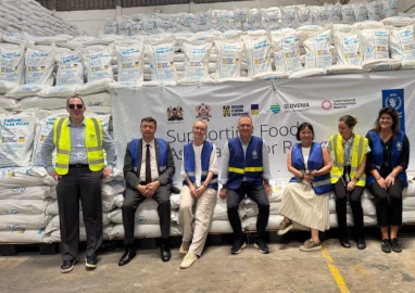 First shipment of Ukrainian food aid arrives in Kenya