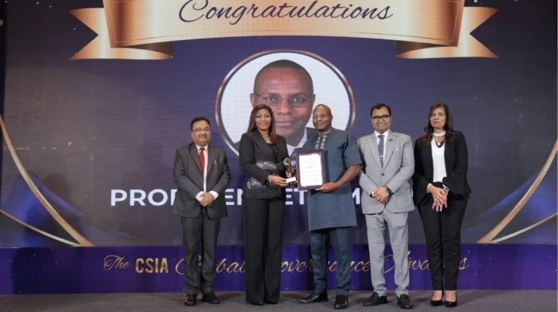 Prof. Kenneth Wyne Mutuma named Global Governance Professional of the Year