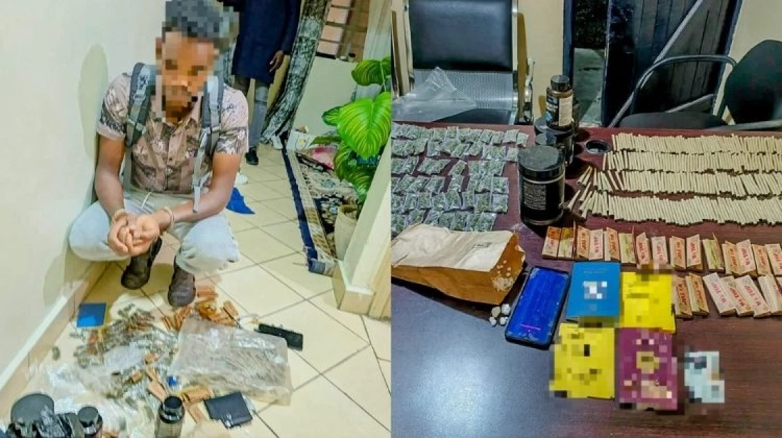 Foreign national suspected of drug trafficking arrested in Nairobi