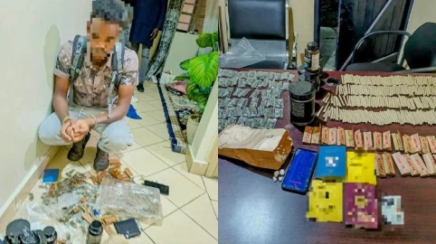 Foreign national suspected of drug trafficking arrested in Nairobi