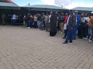 Grief at JKIA as families receive bodies of Mosop helicopter crash victims