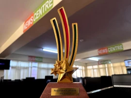 Citizen TV awarded the Ushirika Award at this year's KITFest
