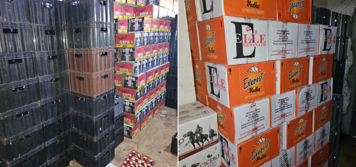 Four arrested as NACADA seizes illicit alcohol worth Ksh.5M near school in Kitui