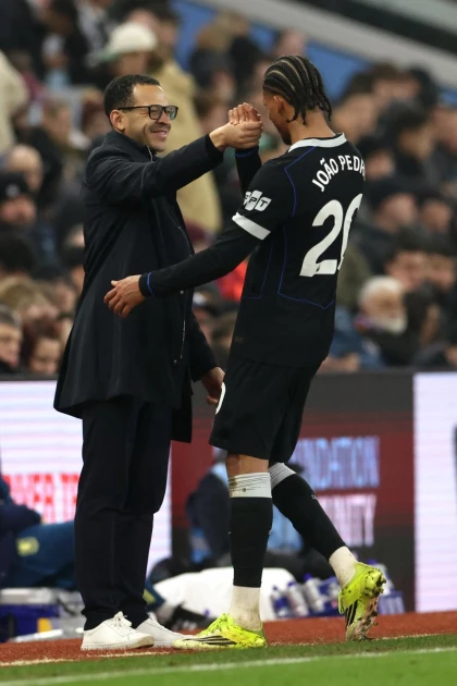 Rosenior hails 'world class' Joao Pedro after hat-trick crushes Villa