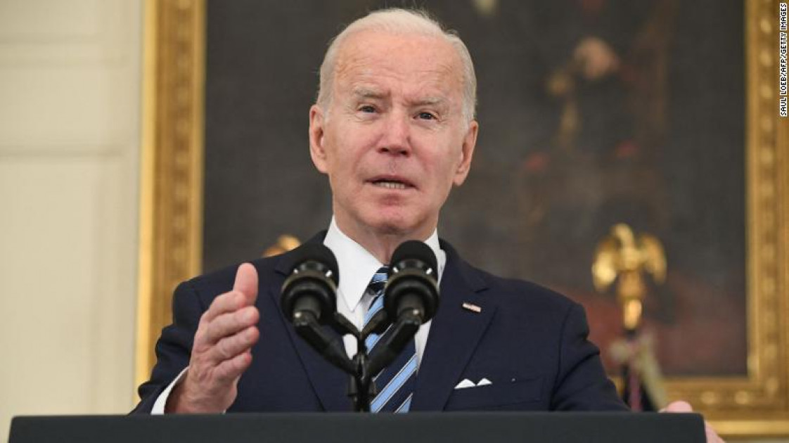 Biden calls Putin 'a war criminal'