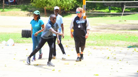 ‎ 60 coaches at the Coast undergo baseball 5 training in Mombasa