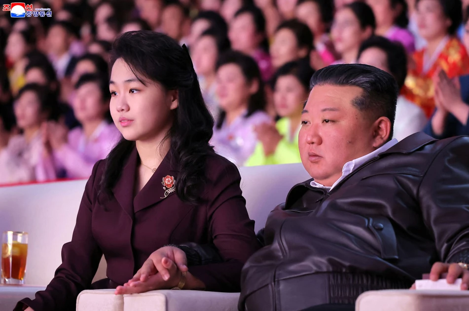 North Korea unveils image of Kim Jong Un's teenage daughter firing a pistol