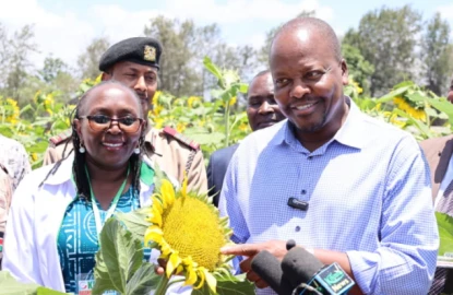 CS Kagwe launches oil-crop production initiative to minimize edible oil imports