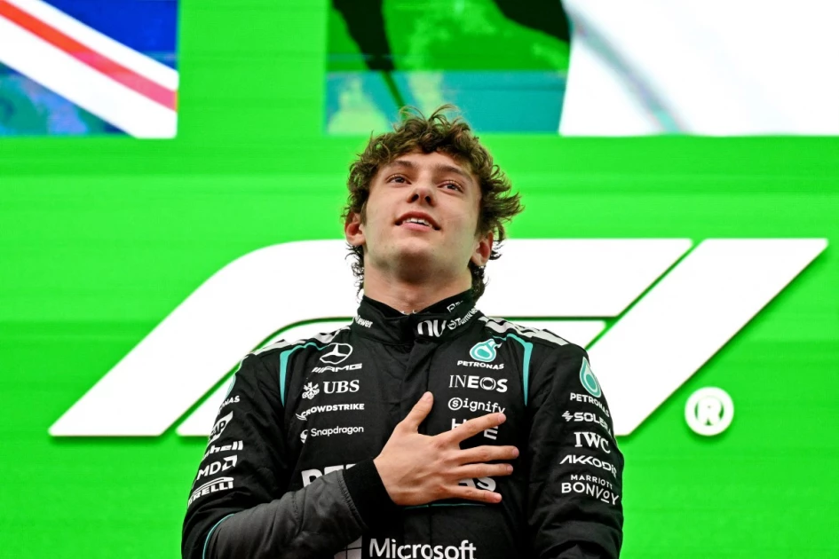 Emotional Antonelli wins maiden grand prix with Mercedes 1-2 in China