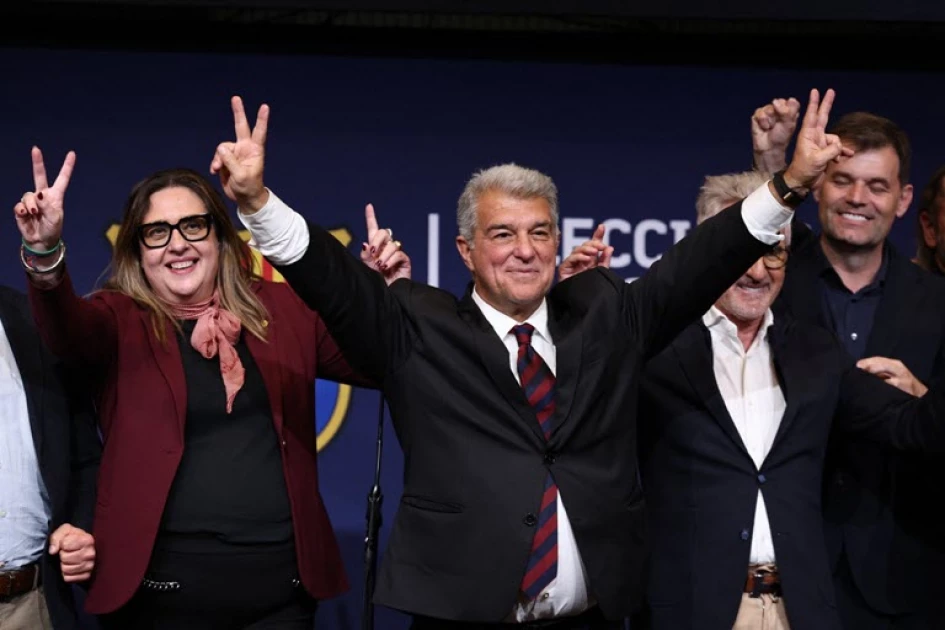 Laporta reelected Barca president for next five years