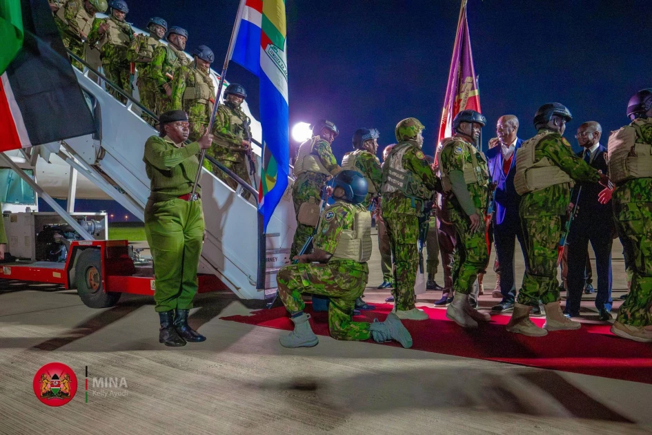 End of Haiti mission as last contingent of Kenya police return home
