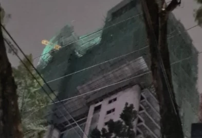 22-storey building partially collapses in Westlands, two workers trapped