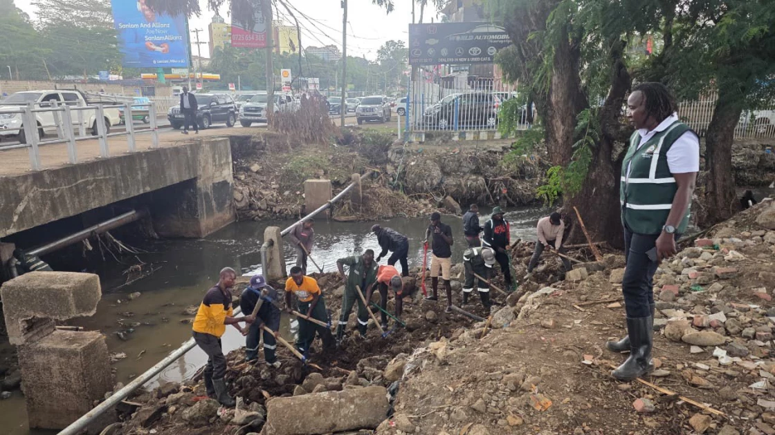 Nairobi ramps up flood mitigation as Sakaja orders crackdown on illegal riverbank structures
