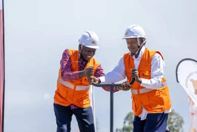 President Ruto, Museveni launch Kisumu–Malaba SGR extension