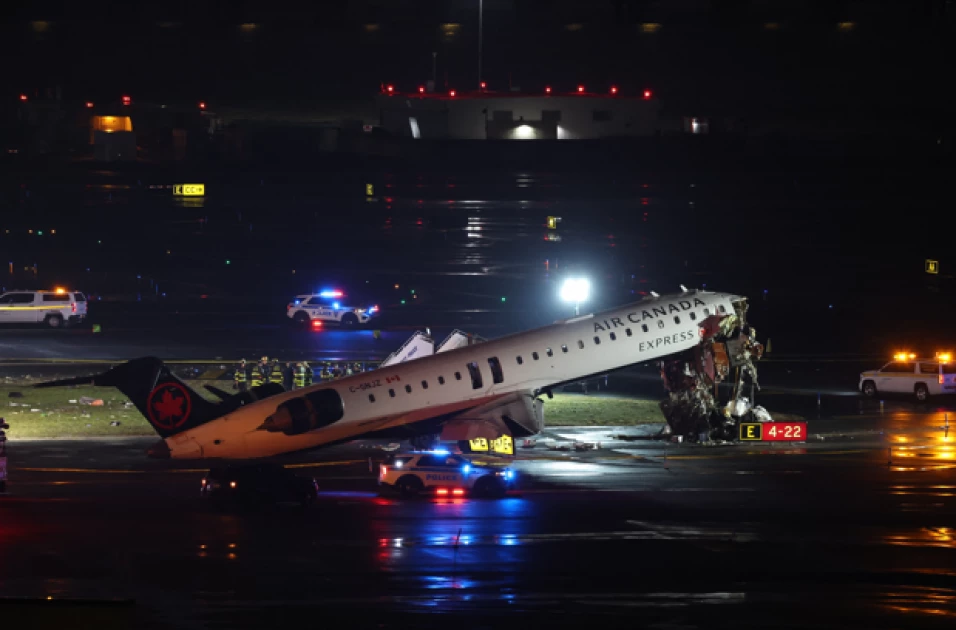 'Incident' between plane, vehicle halts flights at New York's LaGuardia