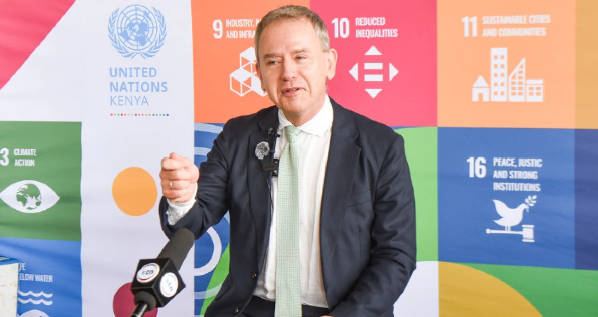 UN envoy Stephen Jackson ends Kenyan duty; his reflection on SDGs and funding cuts 