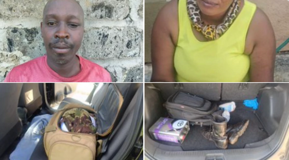 KDF officers arrested as police foil robbery targeting senior military officer