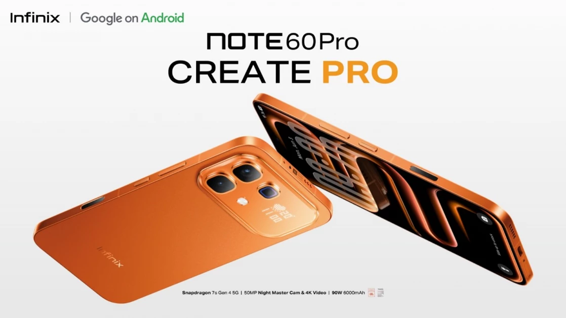 NOTE 60 Pro: Infinix’s First Snapdragon 7s Gen 4 Phone with a Game-Changing Active Matrix #AD