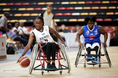 Kenya wheelchair basketball team trounce Liberia